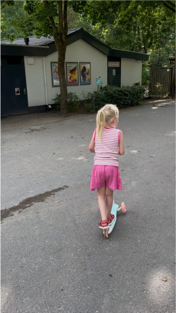 Op vakantie op de step